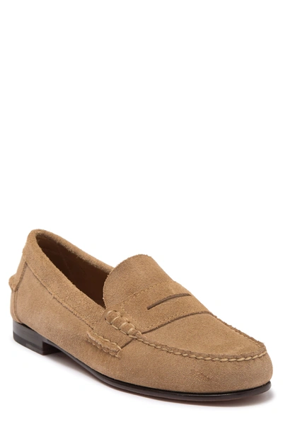 Original Penguin Jack Leather Penny Loafer In Light Tan  display picture 1