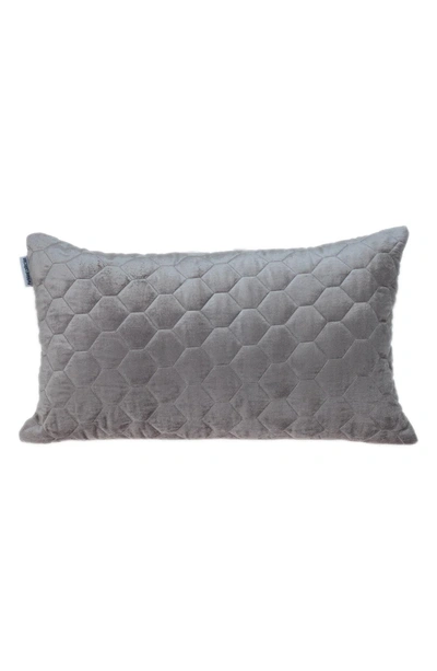 Parkland Collection Bazyli Quilted Throw Pillow In Taupe