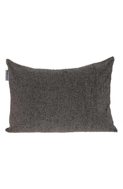 Parkland Collection Aster Embellished Throw Pillow In Grey