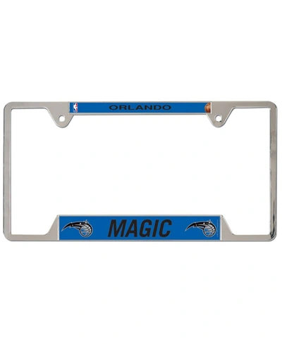 Wincraft Multi Orlando Magic Primary Logo Metal License Plate Frame