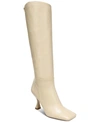 Sam Edelman Women's Adi Square Toe Boots Women's Shoes In Eggshell