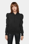 Rebecca Minkoff Janine Hoodie In Black