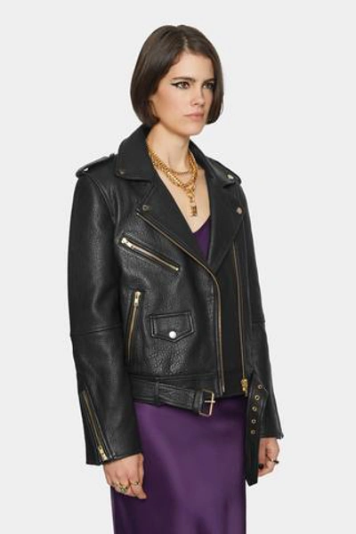 Rebecca Minkoff Jett Moto In Black