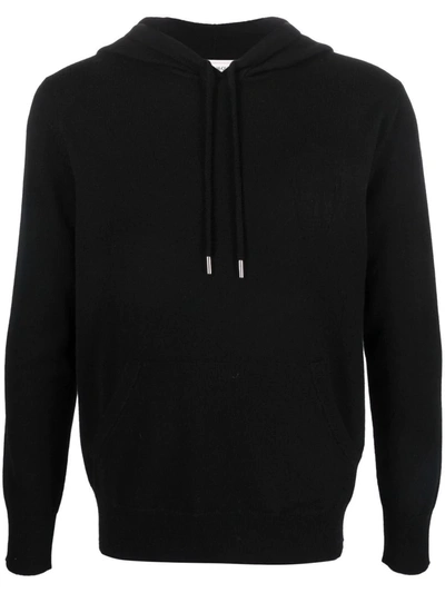 Alexander Mcqueen Cashmere Hooded Sweatshirt In Black