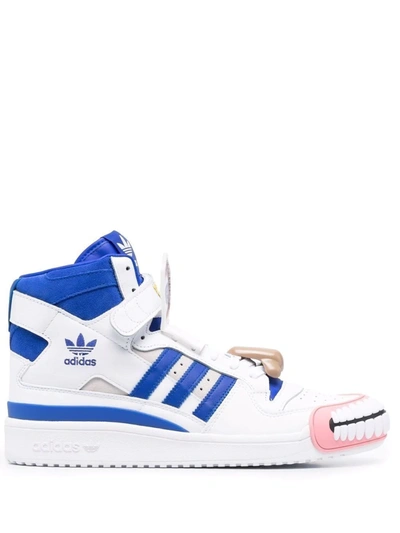 Adidas Originals X Kerwin Frost Forum Humanchives High-top Sneakers In Neutral