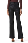 Joe's The Georgia Coated High Waist Bootcut Jeans In Black