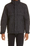 BURBERRY DAINTON EMBROIDERED LOGO JACKET