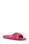 Seychelles Low Key Slide Sandal In Fuchsia