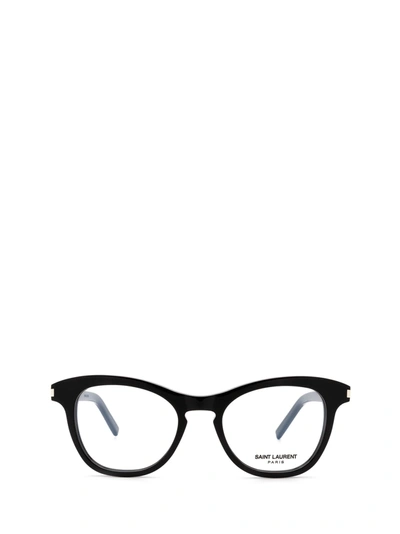 Saint Laurent Sl 356 Opt Havana Glasses In Black