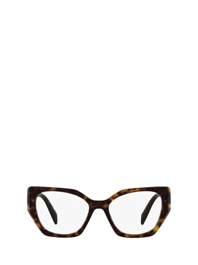 Prada Womens Black Pr 18wv Square-framed Acetate Glasses