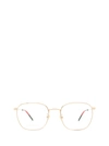 Gucci Gg0681o Soft Square-frame Glasses In Gold
