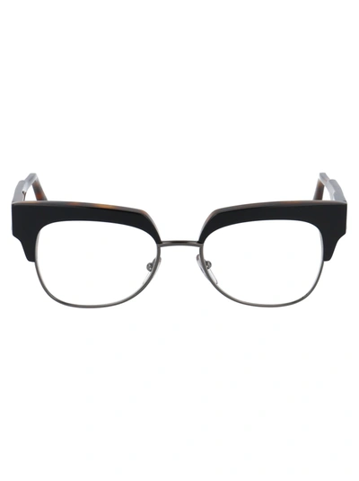 Marni Eyewear Me2601 Glasses In 004 Black Havana