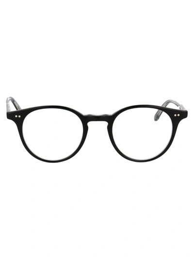 Garrett Leight Clune 46 Glasses In Bk Laminate Crystal