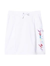 Givenchy Teen Logo Drawstring Skirt In Bianco