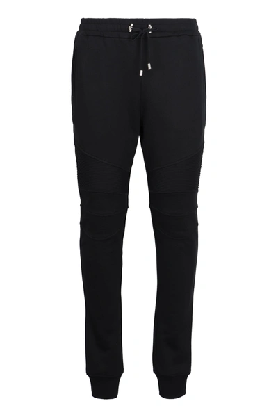 BALMAIN COTTON TRACK-PANTS