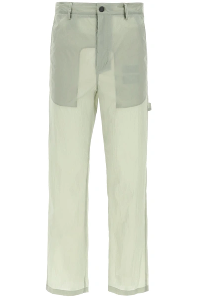 Moncler Genius 5 Moncler Craig Creen Nylon Chino Trousers In 绿色