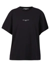 Stella Mccartney Womens Black Logo-print Cotton-jersey T-shirt 6