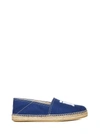 Burberry Monogram Motif Espadrilles In Blue