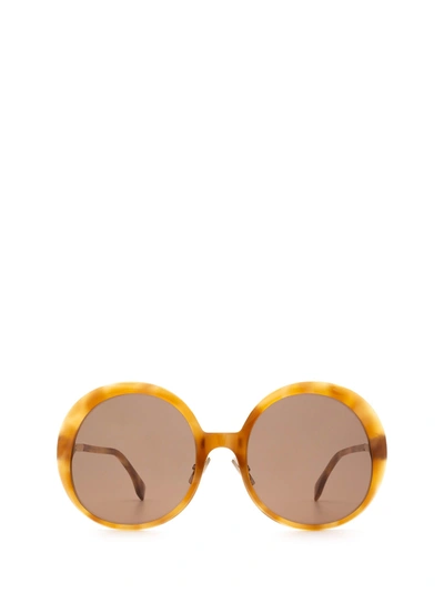 Fendi Ff 0430/s Havana Honey Sunglasses