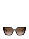 Prada Pr 24xs Rectangle-frame Sunglasses In Havana