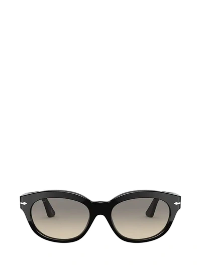 Persol Po3250s Black Sunglasses In Grey Gradient