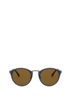 Persol Po3248s Cobalto &amp; Bronze Sunglasses In Cobalto & Bronze