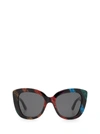 GUCCI GUCCI GG0327S BLACK GLITTER SUNGLASSES