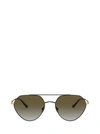 Giorgio Armani Ar6111 Matte Dark Green Female Sunglasses In Matte Dark Green