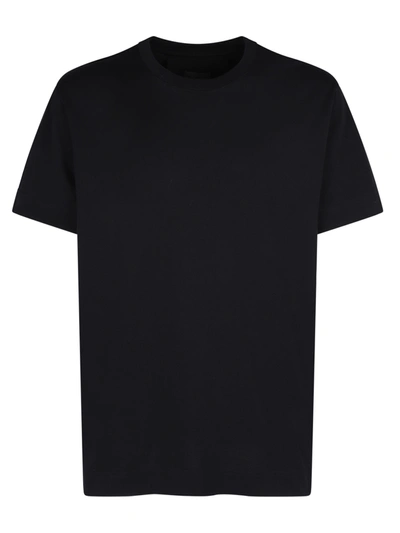 Givenchy Black Embroidered Logo Cotton T-shirt