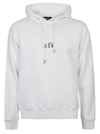 Dsquared2 Icon-print Pullover Hoodie In White