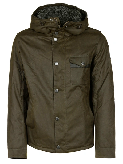 Barbour Raincoat In Olive