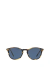 Oliver Peoples Forman L.a. 51mm Polarized Round Sunglasses In Cocobolo