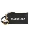 BALENCIAGA KEYRING APPLIQUE CASH CARD HOLDER