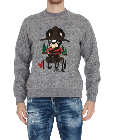 Dsquared2 Sweatshirt In Grey