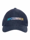 APC SUMMER LOGO BASEBALL CAP
