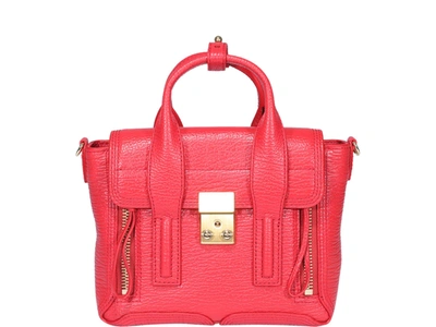 3.1 Phillip Lim / フィリップ リム Red Leather Pashli Top Handle Bag