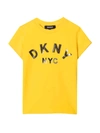 DKNY YELLOW TEEN T-SHIRT