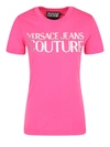 Versace Jeans Couture Tshirt With Laminated Logo