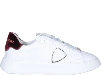 Philippe Model Temple Sneakers In White