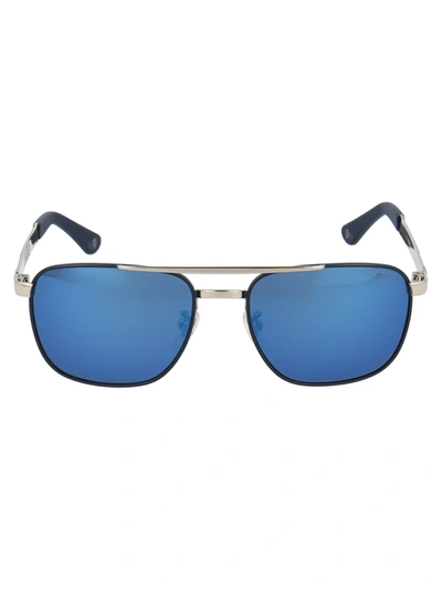 Police Spl890 Sunglasses In F94b Silver