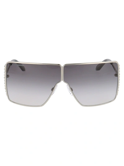 Swarovski Sk0236p Sunglasses In 16b Palladium