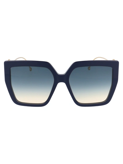 Fendi Ff 0410/s Sunglasses In Blue