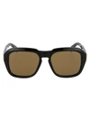 Dunhill Du0001s Sunglasses In 001 Black Black Brown
