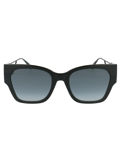Dior 30montaigne1 Square-frame Sunglasses In Black