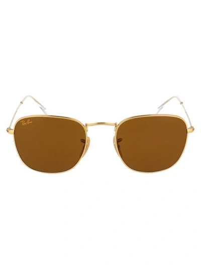 Ray Ban Frank Sunglasses In 919633 Legend Gold