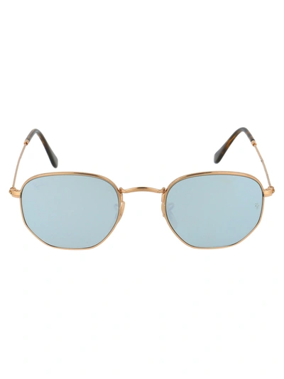 Ray Ban Sunglasses In 001/30 Gold