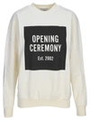 Opening Ceremony Sweatshirt With Logo In Off White