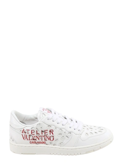 Valentino Garavani Atelier Sneakers In White
