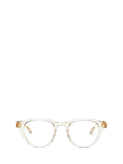Lunetterie Générale Enfant Terrible Smoked Crystal/18k Gold Glasses