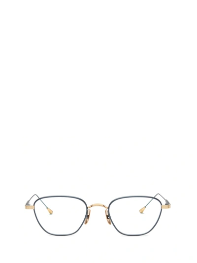 Lunetterie Générale Marmont 18k Gold &amp; Blue Glasses